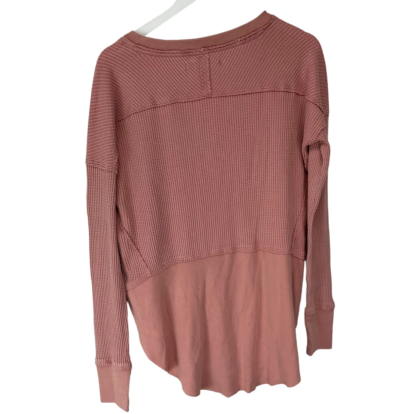 Pink Top Long Sleeve Basic We The Free, Size Xs