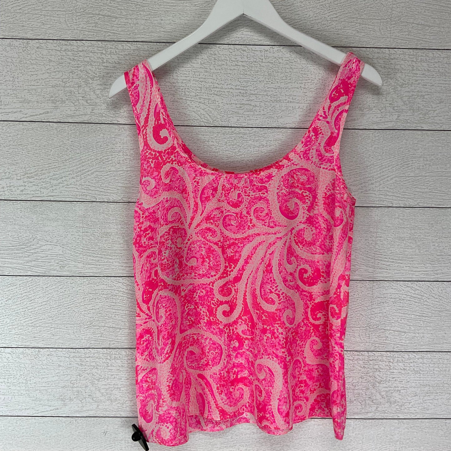 Pink Top Sleeveless Designer Lilly Pulitzer, Size S