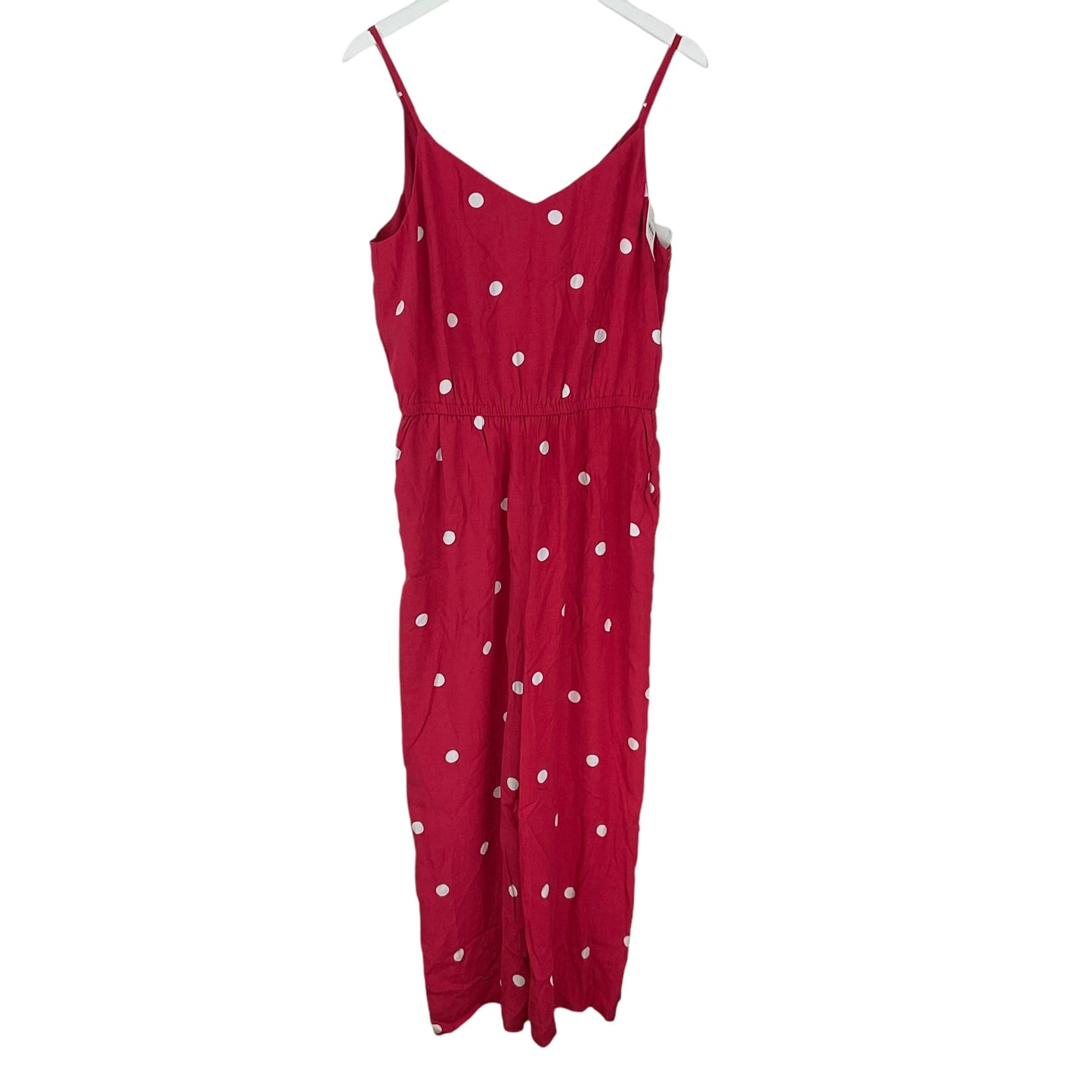 Jumpsuit By Loft In Red, Size: M