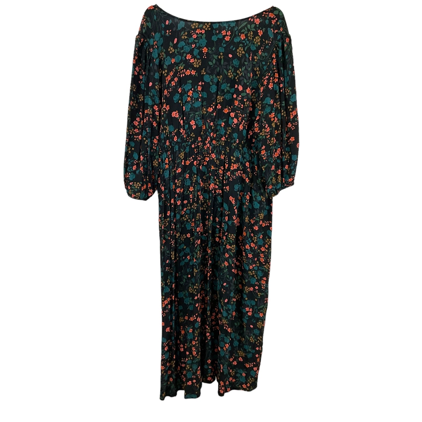 Dress Casual Maxi By Ava & Viv In Floral Print, Size: 2x