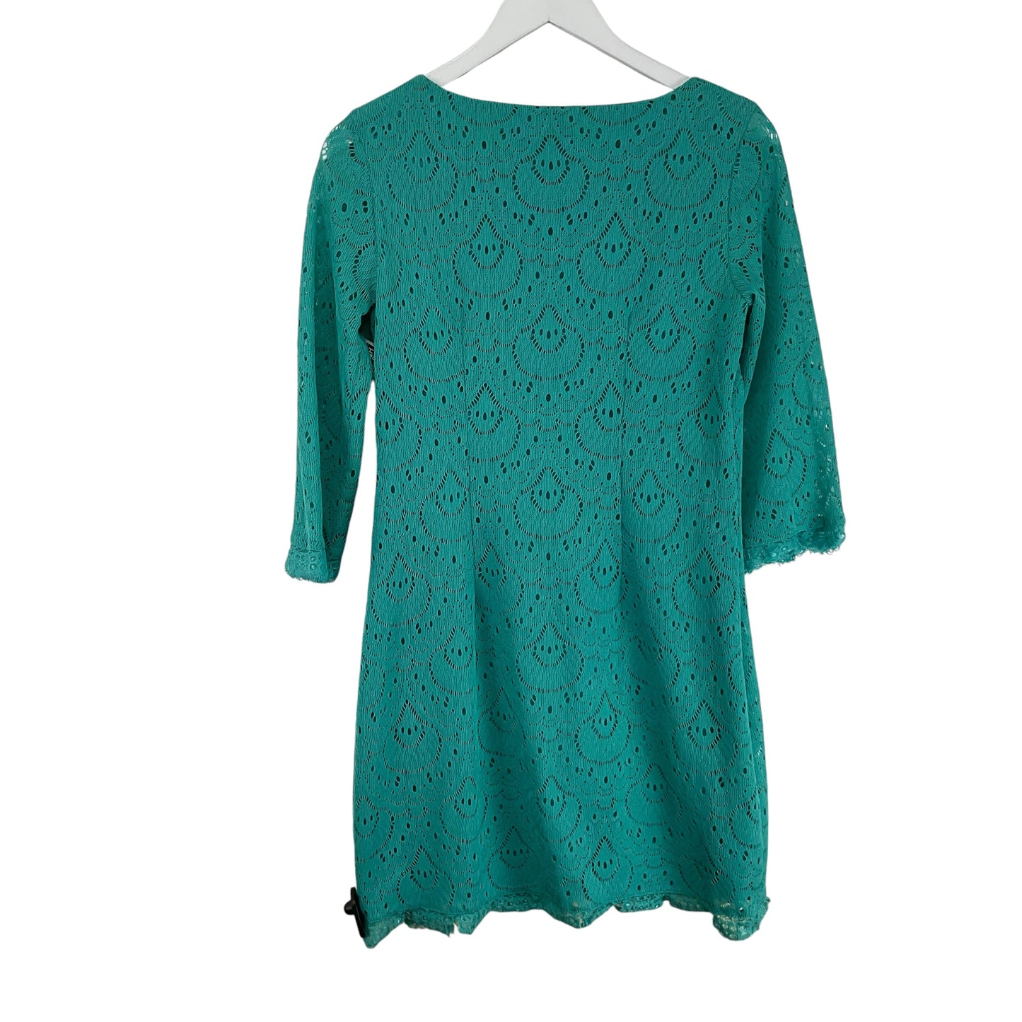 Dress Casual Short By London Times In Teal, Size: S