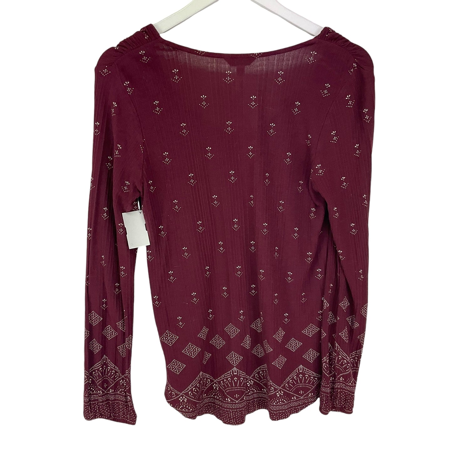 Top Long Sleeve By Lucky Brand In Purple, Size: S