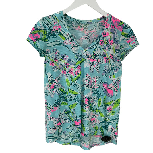 Top Short Sleeve Designer By Lilly Pulitzer  Size: Xxs