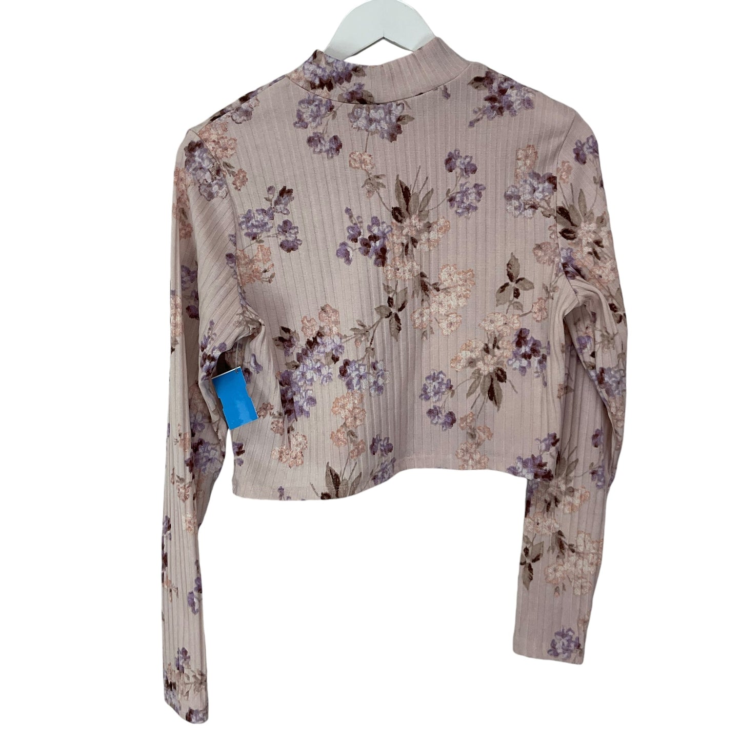 Top Long Sleeve By H&m In Pink, Size: L