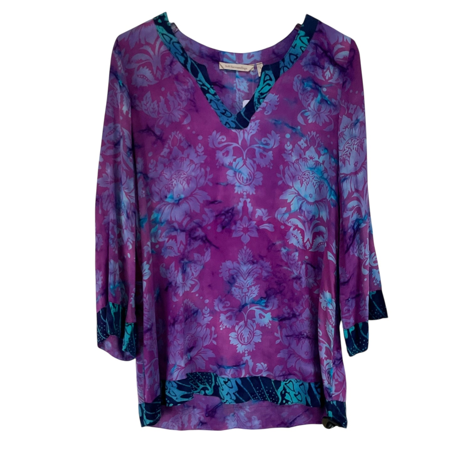 Top Long Sleeve By Soft Surroundings In Purple, Size: S