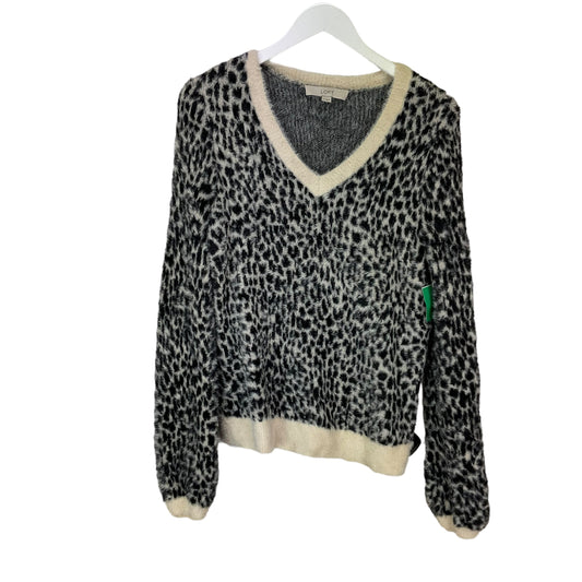 Animal Print Sweater Loft, Size M