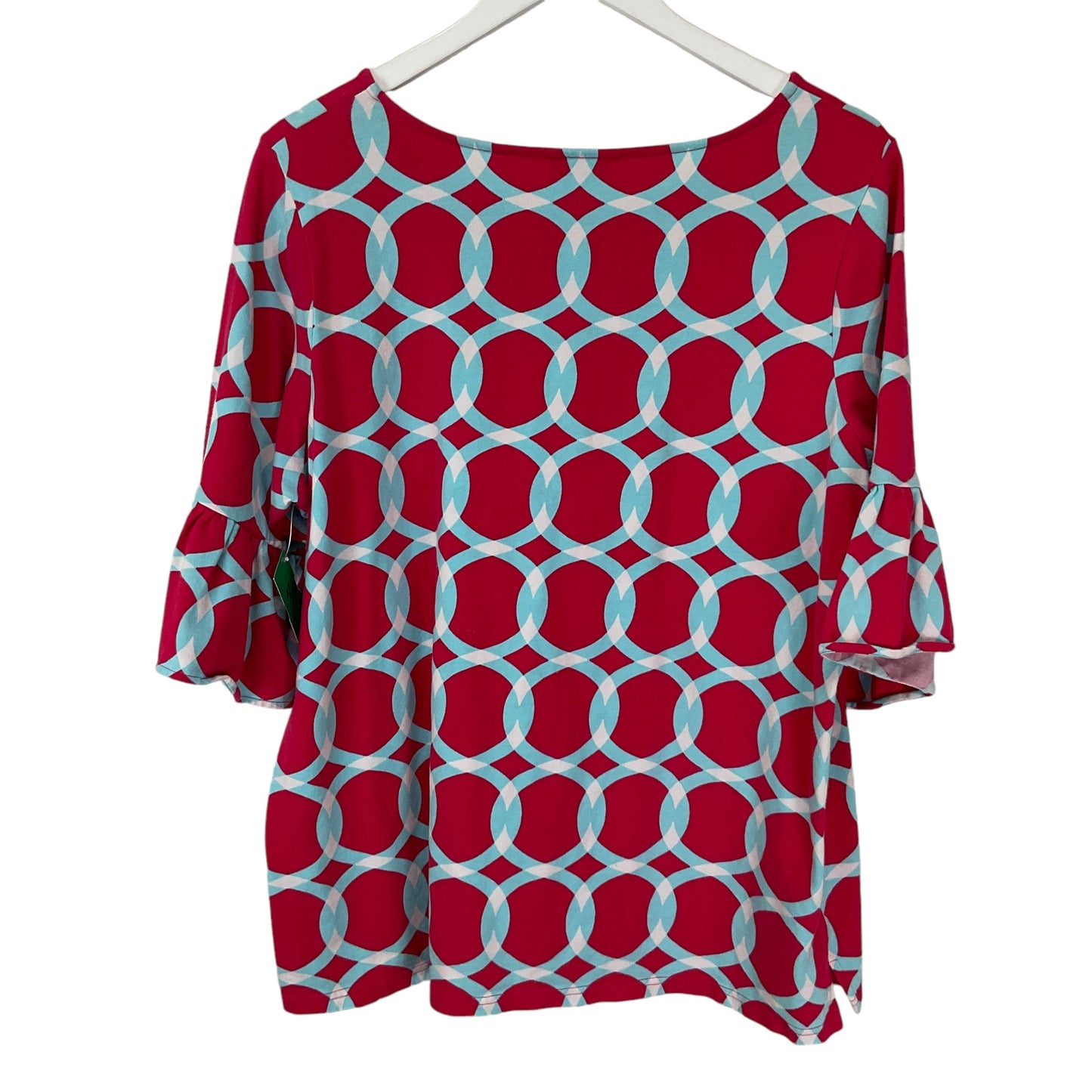 Top 3/4 Sleeve By Crown And Ivy In Red, Size: L