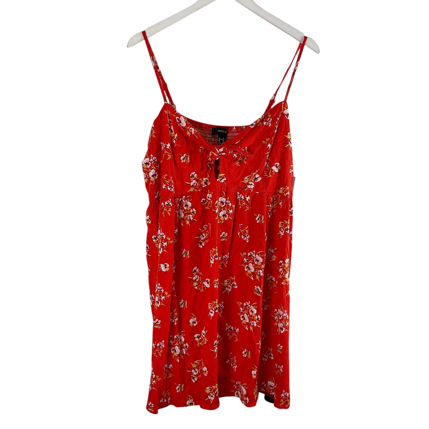 Dress Casual Short By Forever 21 In Red, Size: 3x