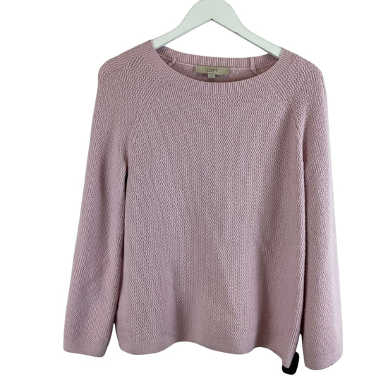 Sweater By Loft In Pink, Size: S