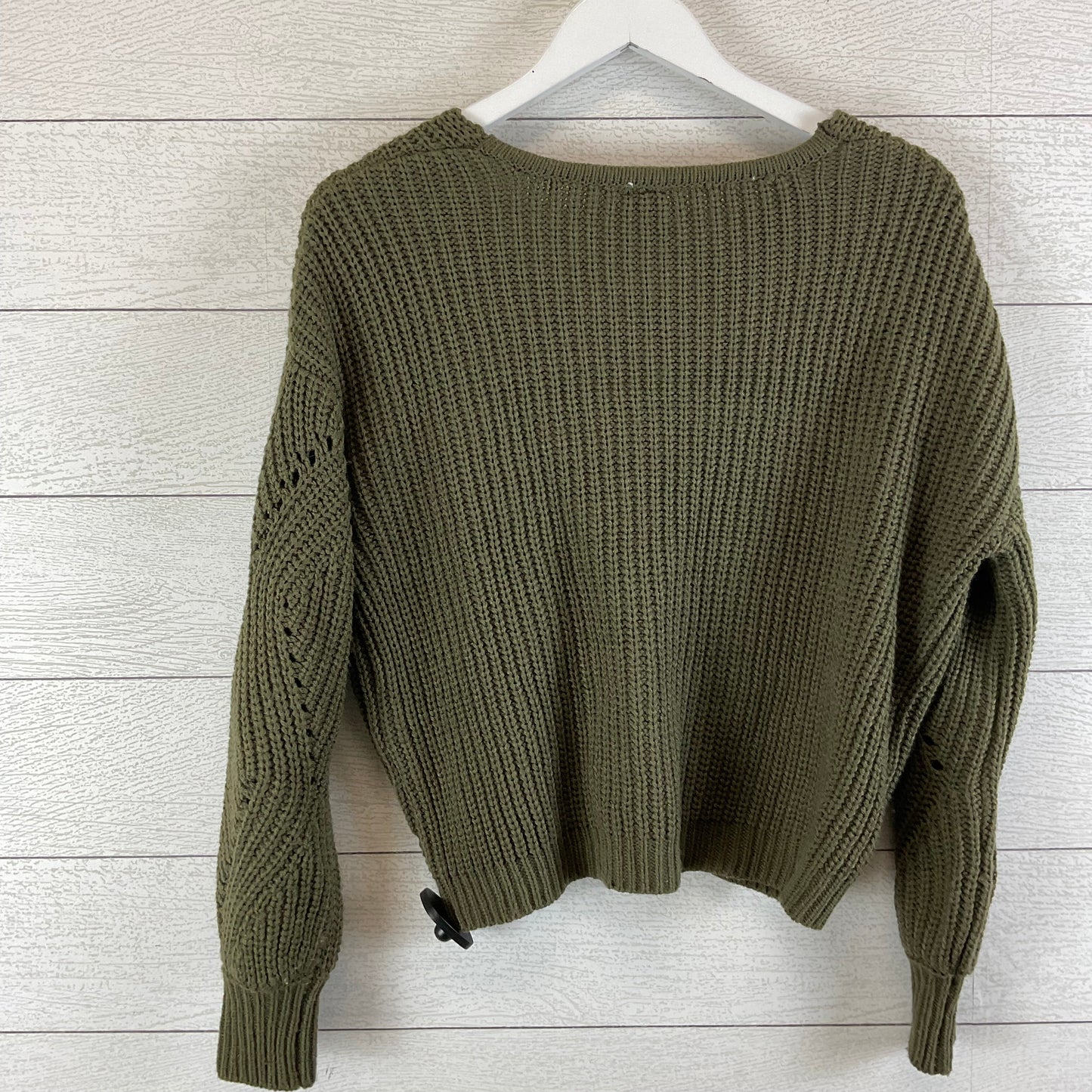 Sweater By Clothes Mentor In Green, Size: Xs