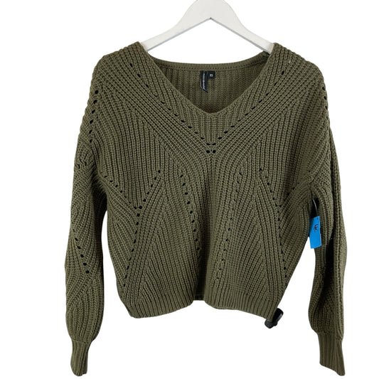 Sweater By Clothes Mentor In Green, Size: Xs