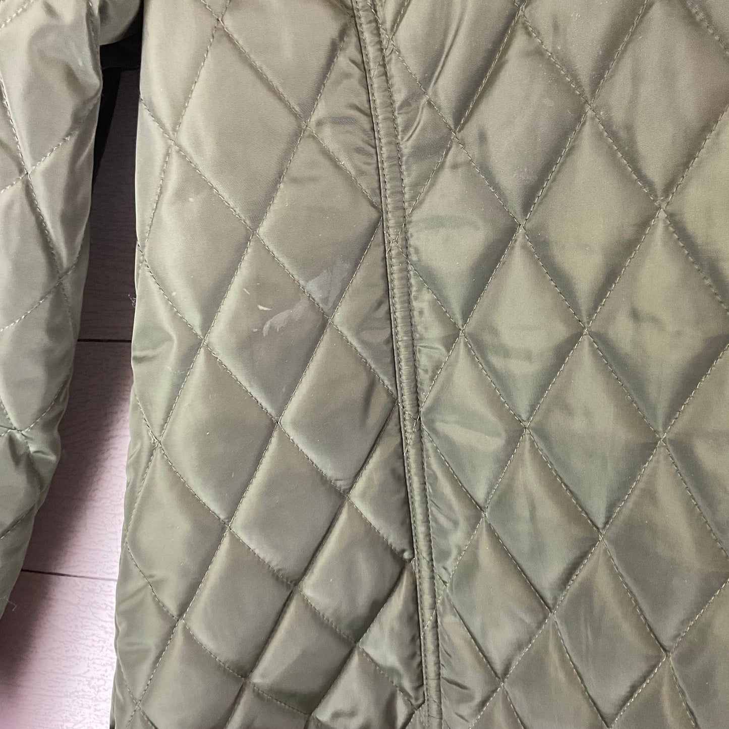 Jacket Puffer & Quilted By Michael By Michael Kors In Green, Size: M