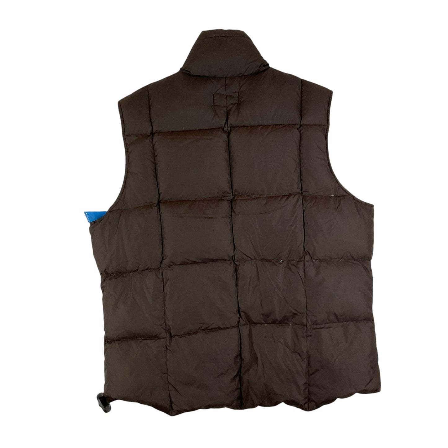 Vest Puffer & Quilted By Lands End In Brown, Size: L