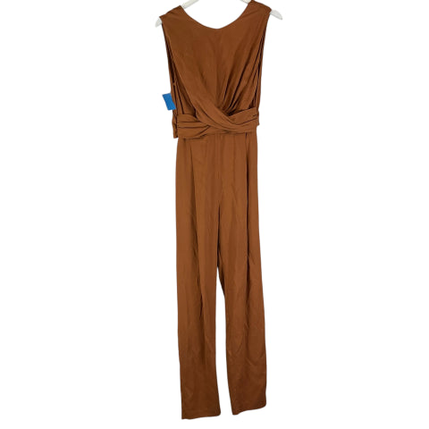 Jumpsuit By Mango In Orange, Size: S