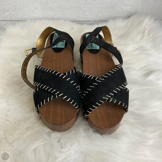 Shoes Heels Platform By Cato In Black, Size: 11