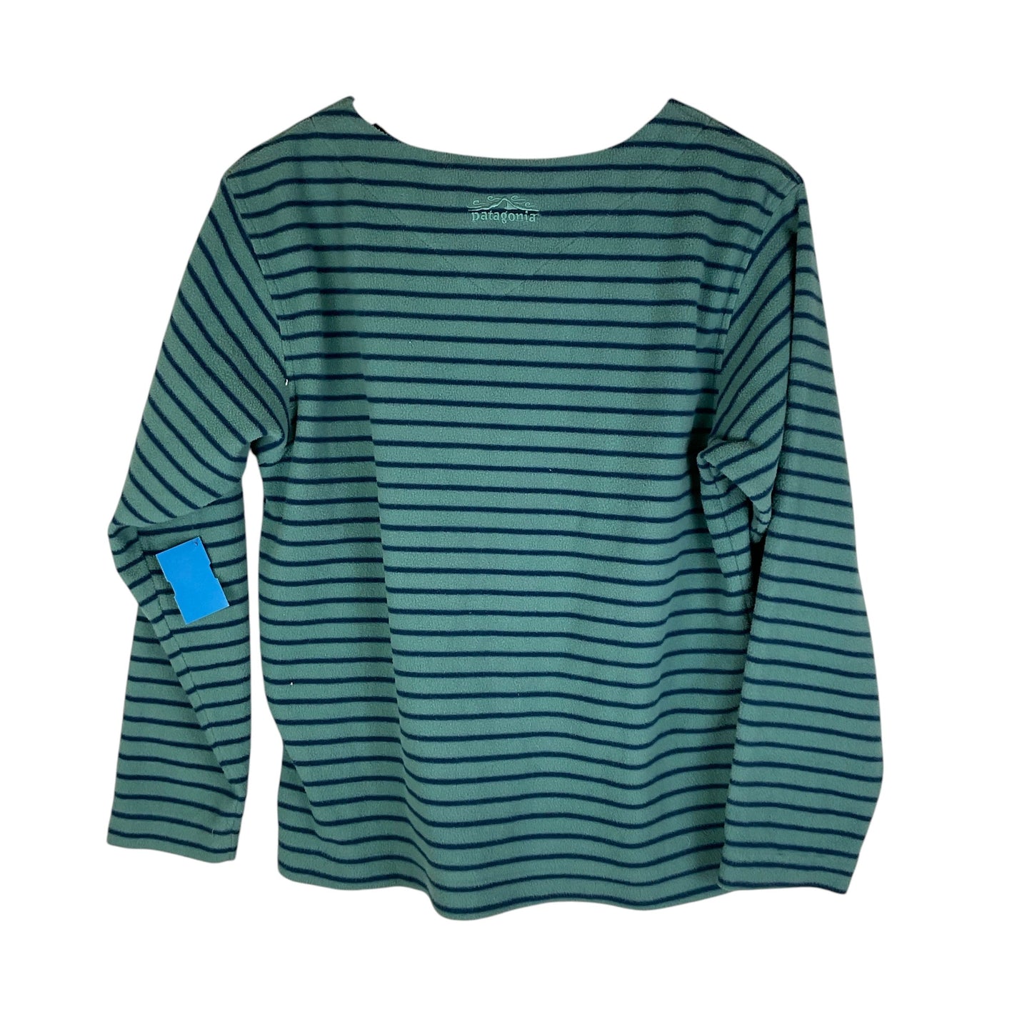 Top Long Sleeve By Patagonia In Blue, Size: M