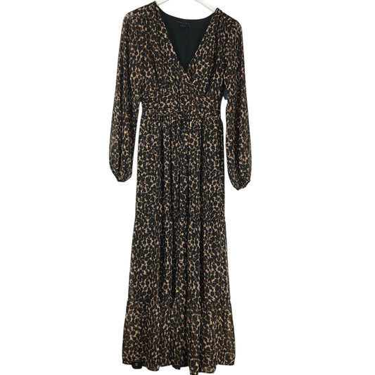 Dress Casual Maxi By Sanctuary In Animal Print, Size: 0