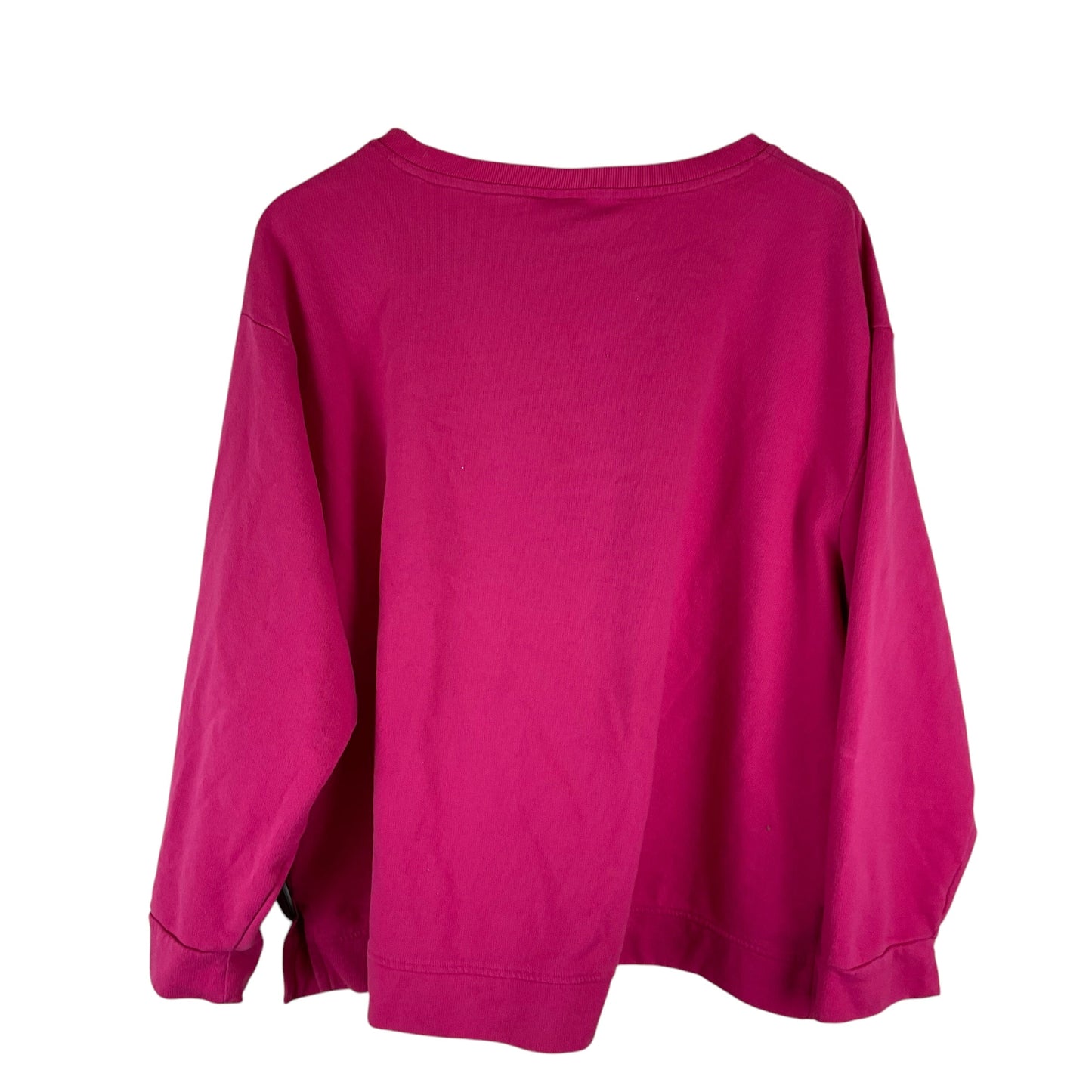 Top Long Sleeve By Ava & Viv In Pink, Size: 2x