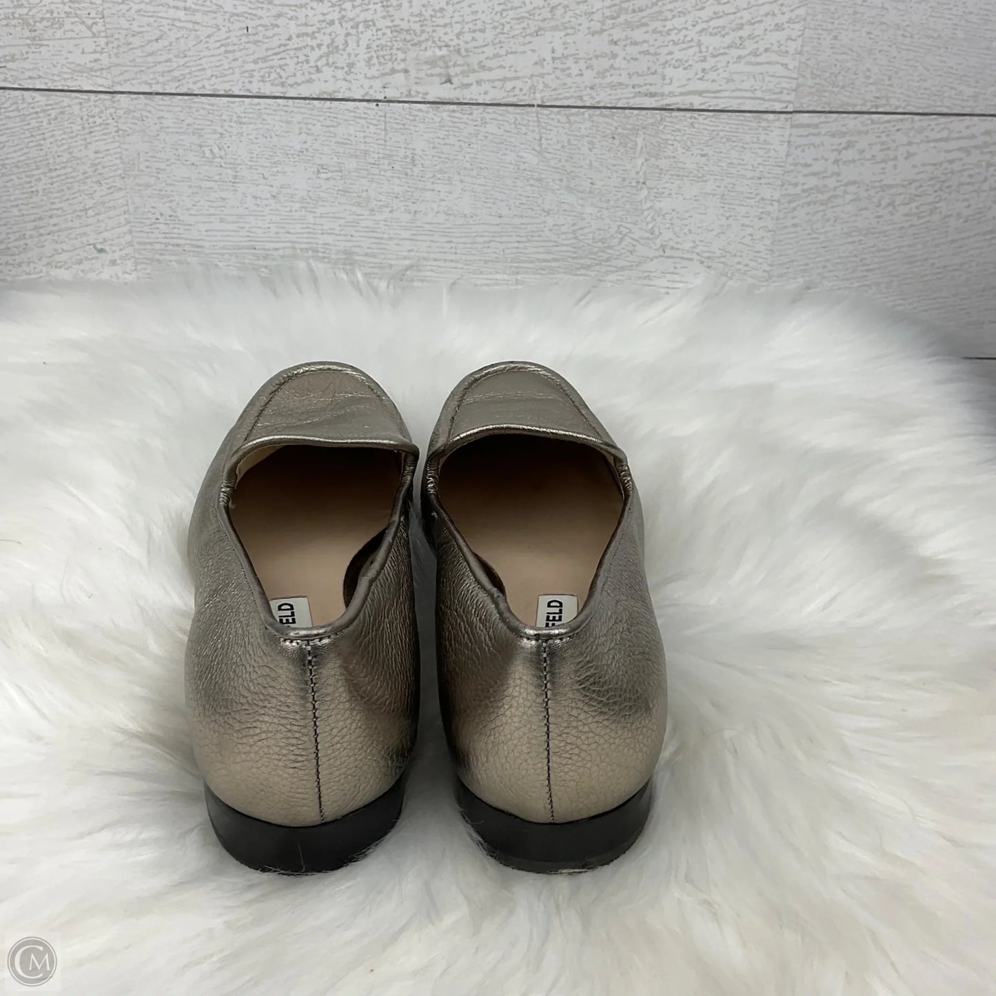 Shoes Designer By Karl Lagerfeld In Grey, Size: 9