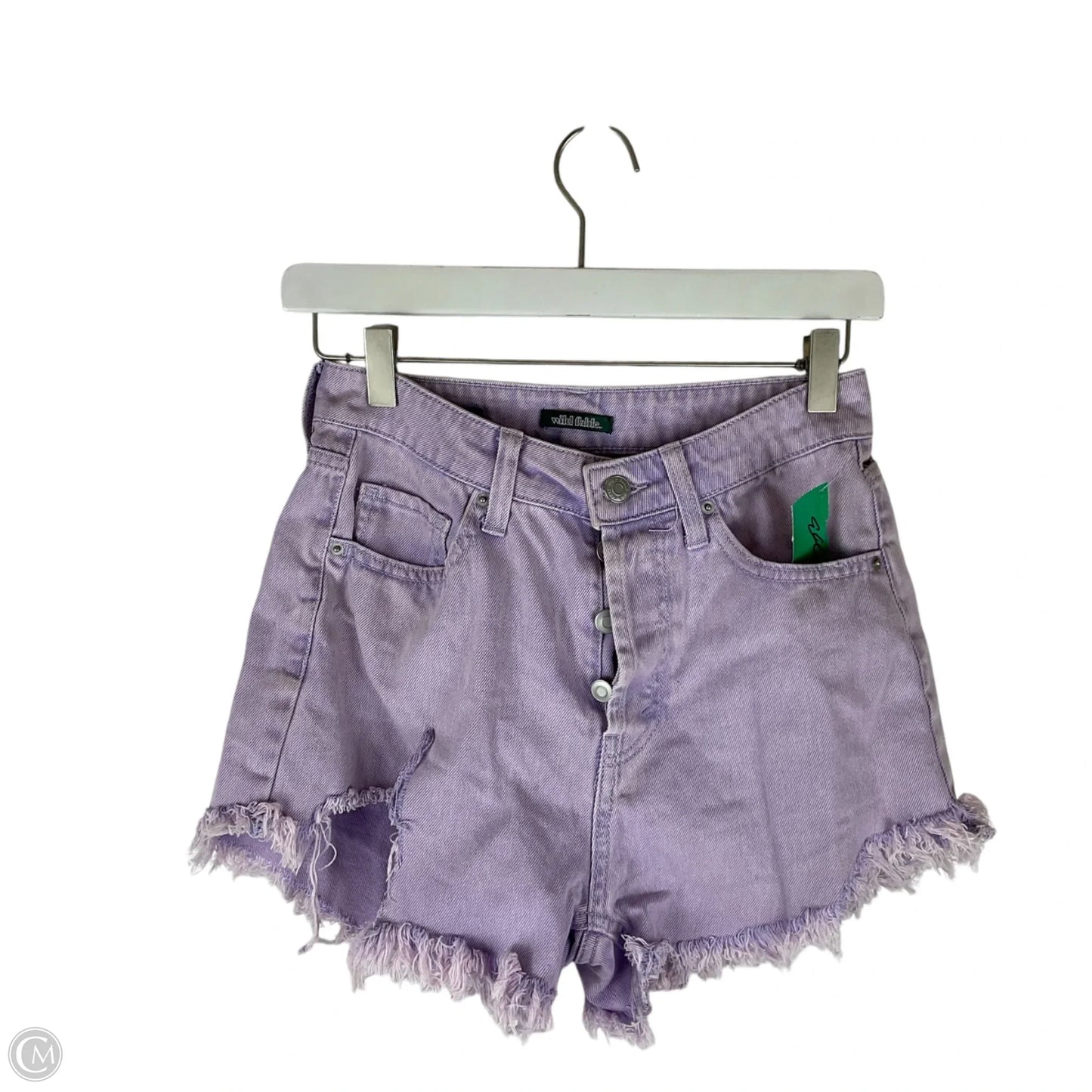 Shorts By Wild Fable In Purple Denim, Size: 2