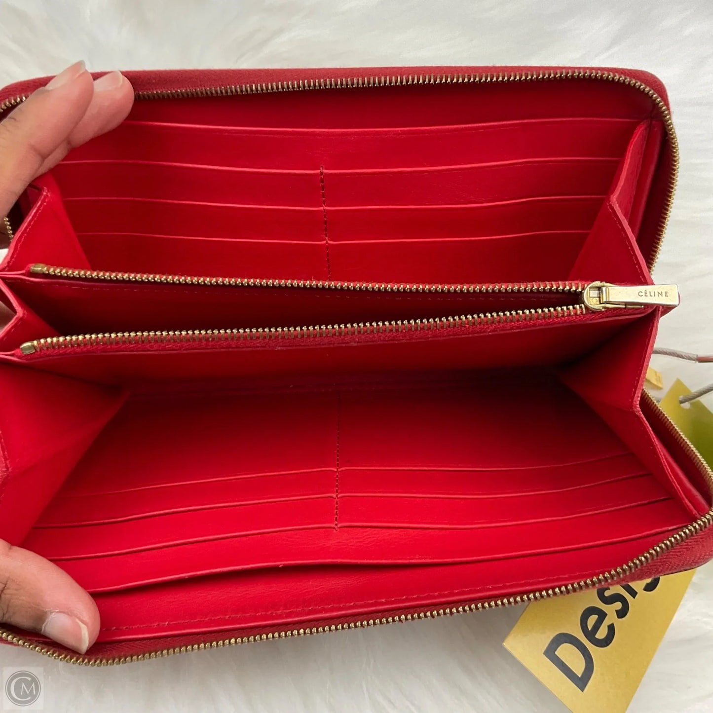 Wallet Luxury Designer By Celine, Size: Small