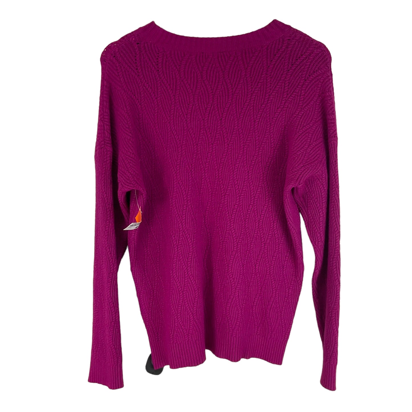 Sweater By Cyrus Knits In Purple, Size: M