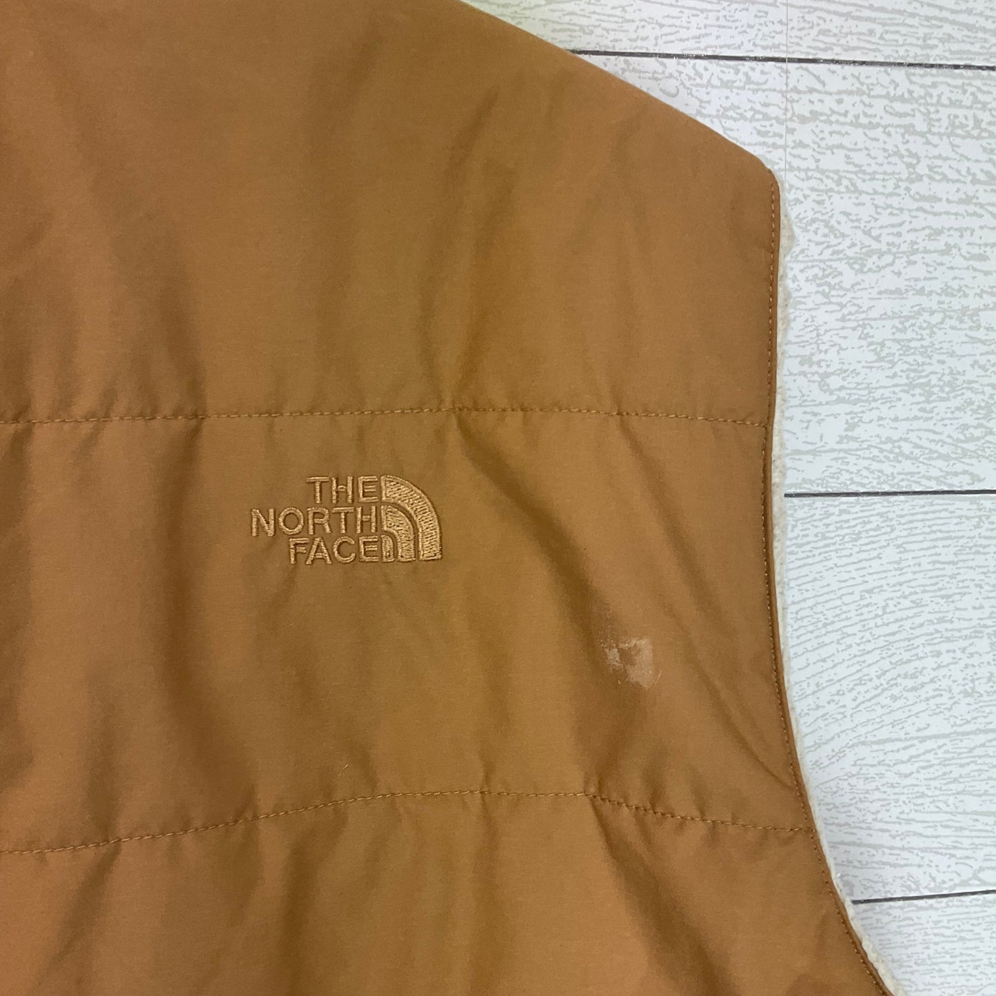 Vest Designer By North Face In Brown, Size: M