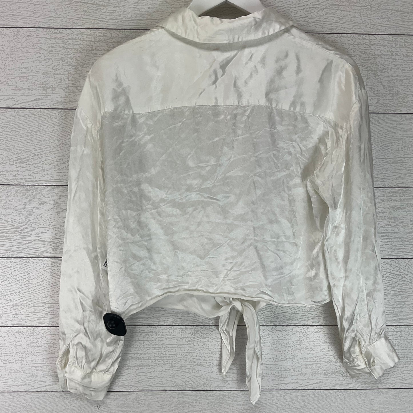 White Top Long Sleeve Gianni Bini, Size M