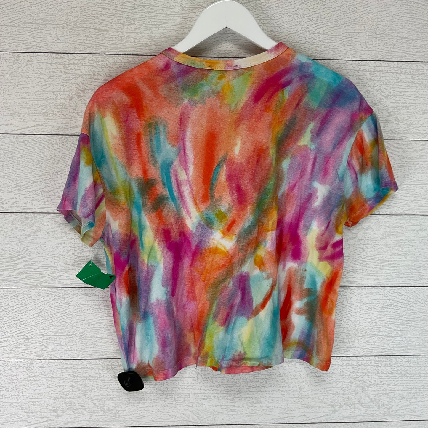 Multi-colored Top Short Sleeve Zara, Size M