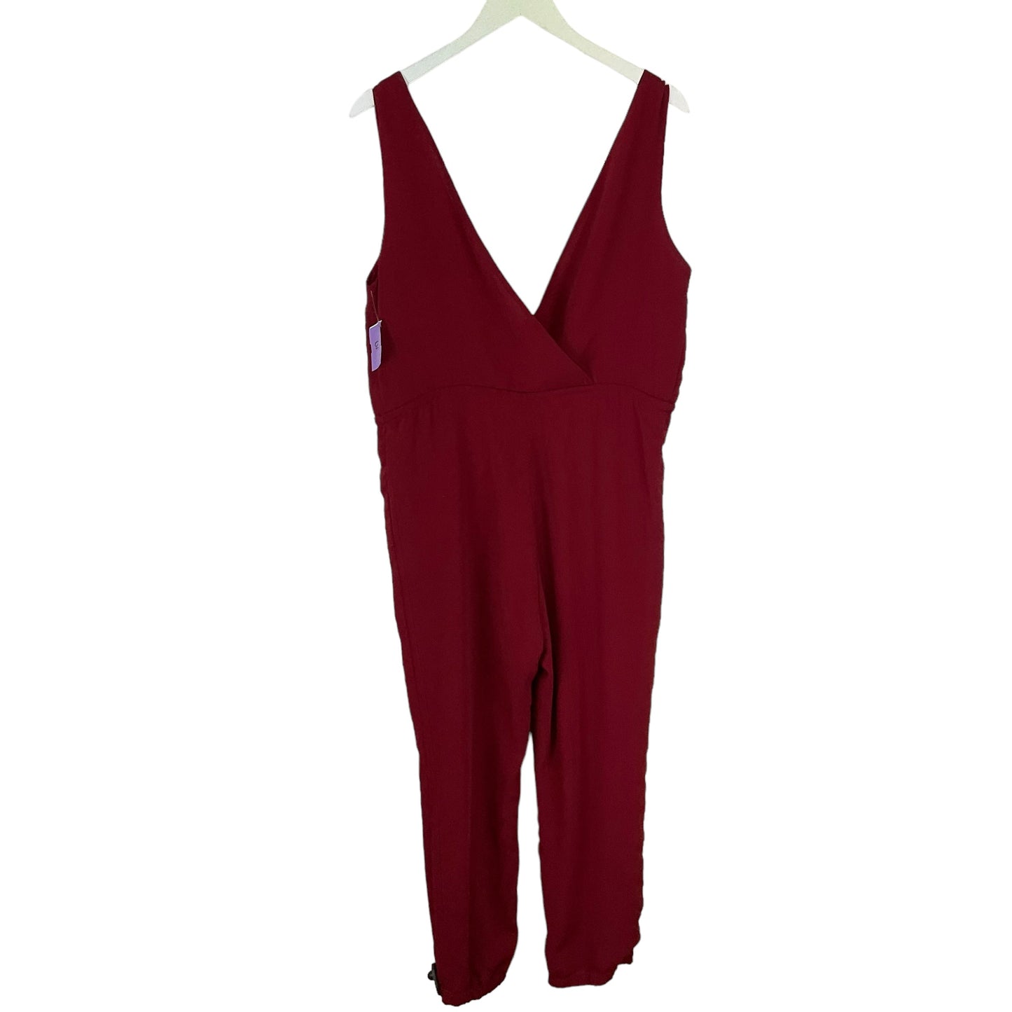 Jumpsuit By Clothes Mentor In Red, Size: Xl