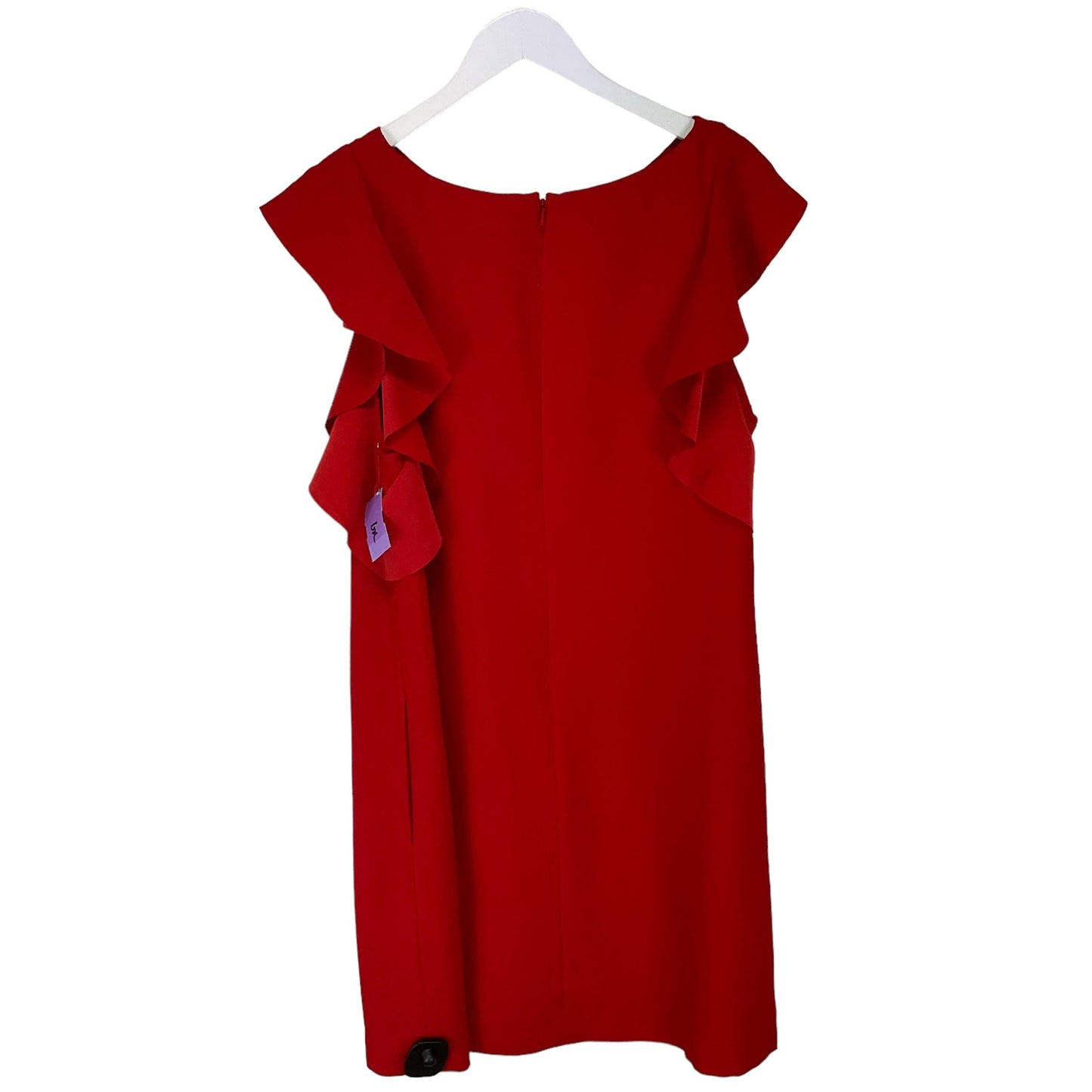 Red Dress Casual Midi Banana Republic, Size 12