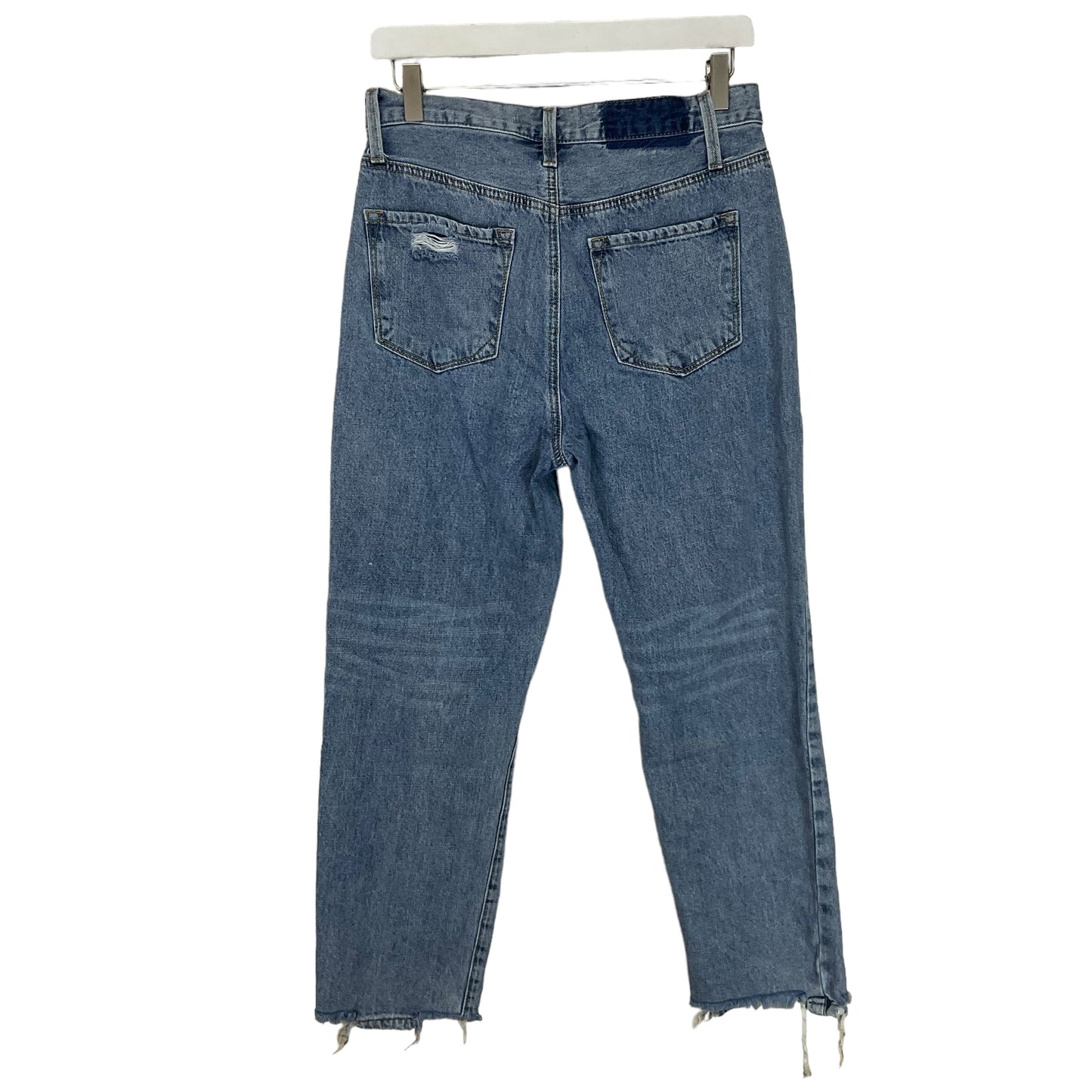 Blue Denim Jeans Wide Leg Clothes Mentor, Size 8