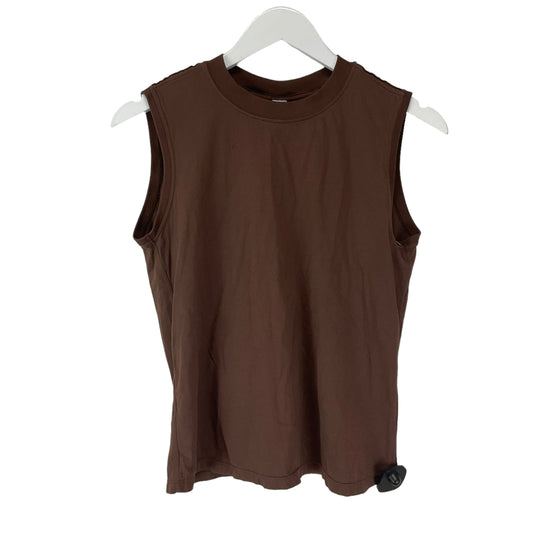 Brown Athletic Tank Top Lululemon, Size 6