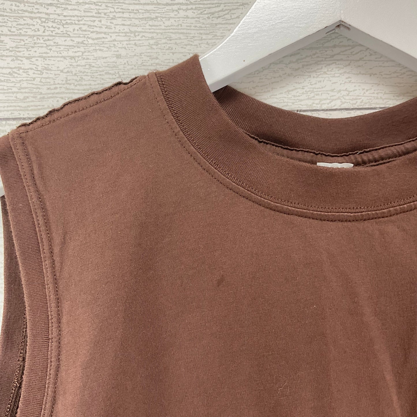 Brown Athletic Tank Top Lululemon, Size 6