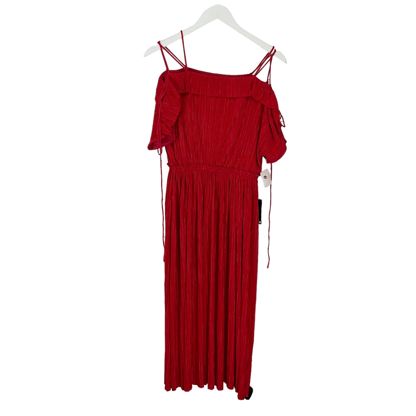 Dress Casual Maxi By Express In Red, Size: S