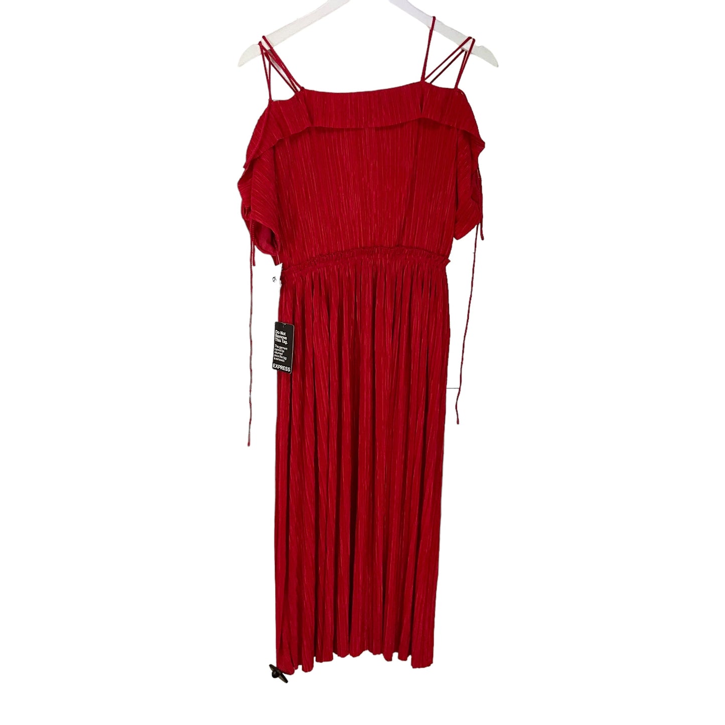 Dress Casual Maxi By Express In Red, Size: S