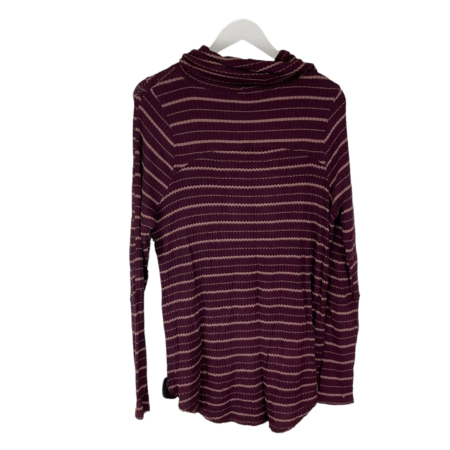 Top Long Sleeve By We The Free In Purple, Size: M