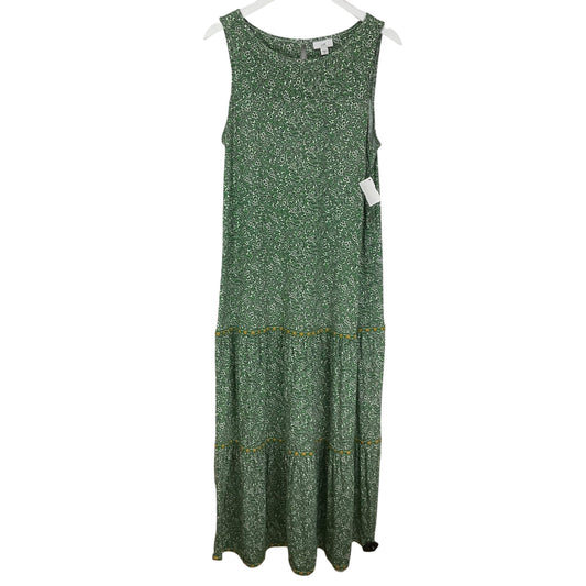 Dress Casual Maxi By J. Jill In Green, Size: M