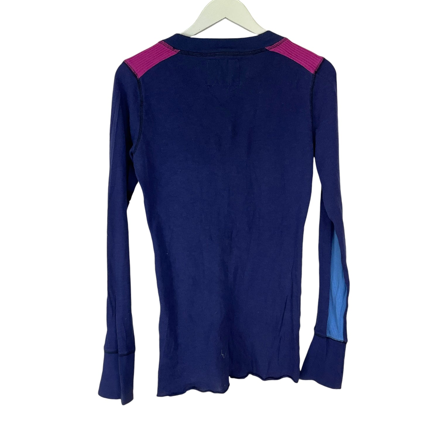 Top Long Sleeve By Free People In Blue, Size: L