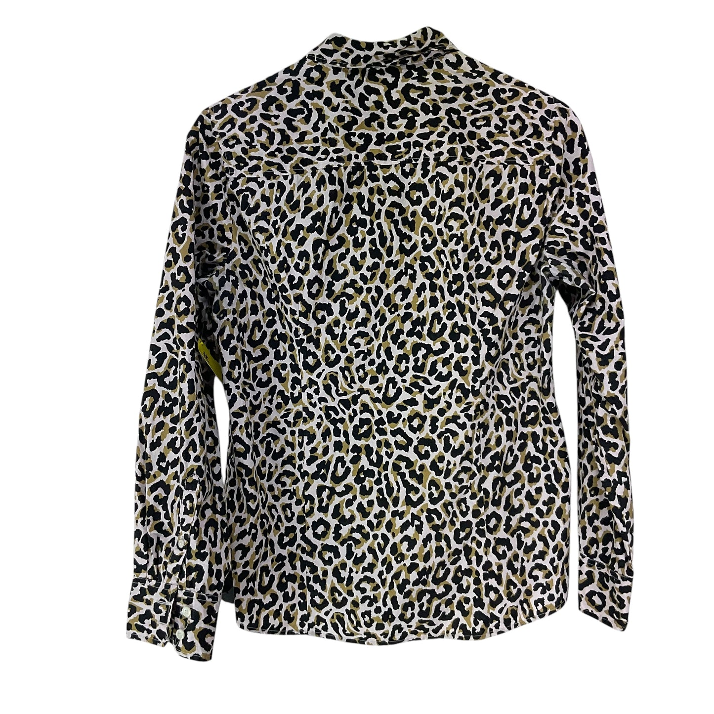 Top Long Sleeve By J. Crew In Animal Print, Size: M