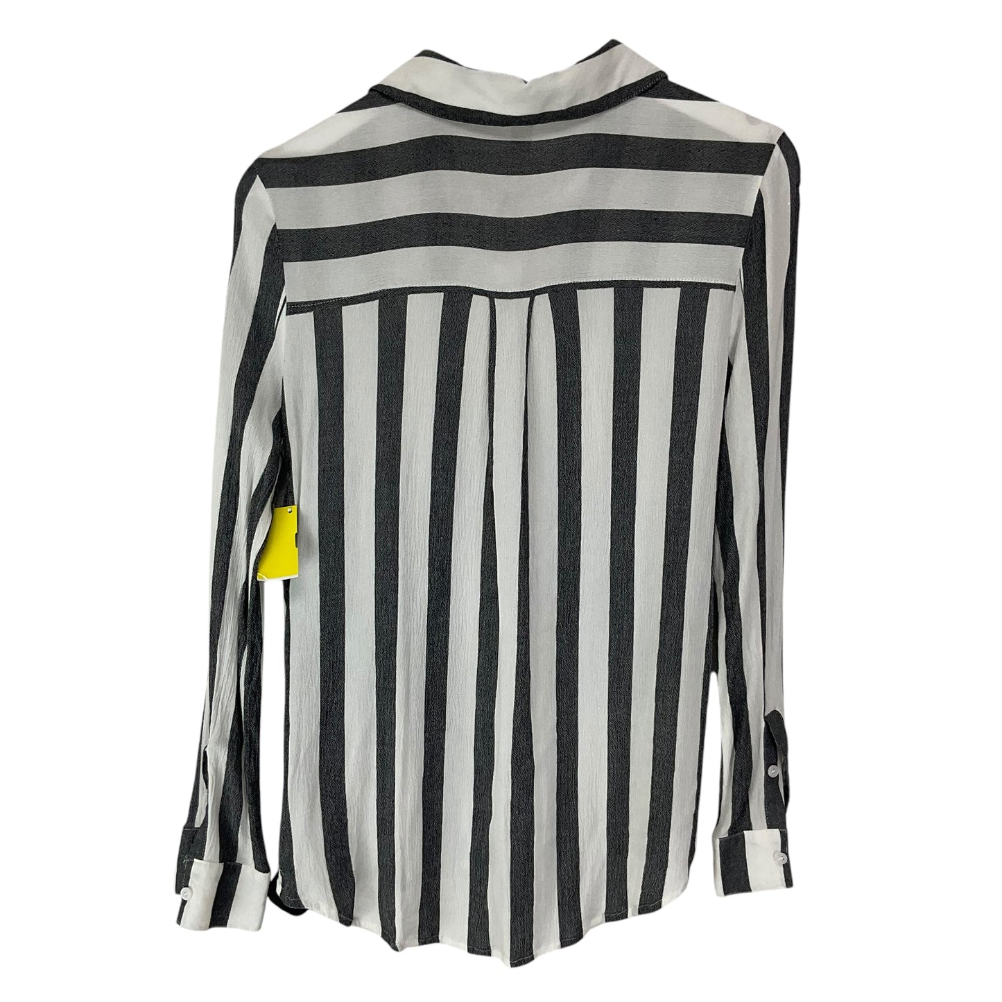 Top Long Sleeve By Bp In Striped Pattern, Size: M