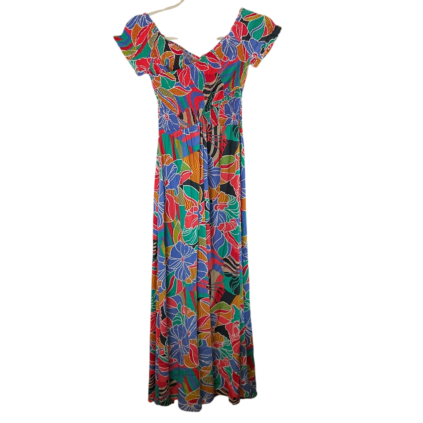 Dress Casual Maxi By Aakaa In Multi-colored, Size: L