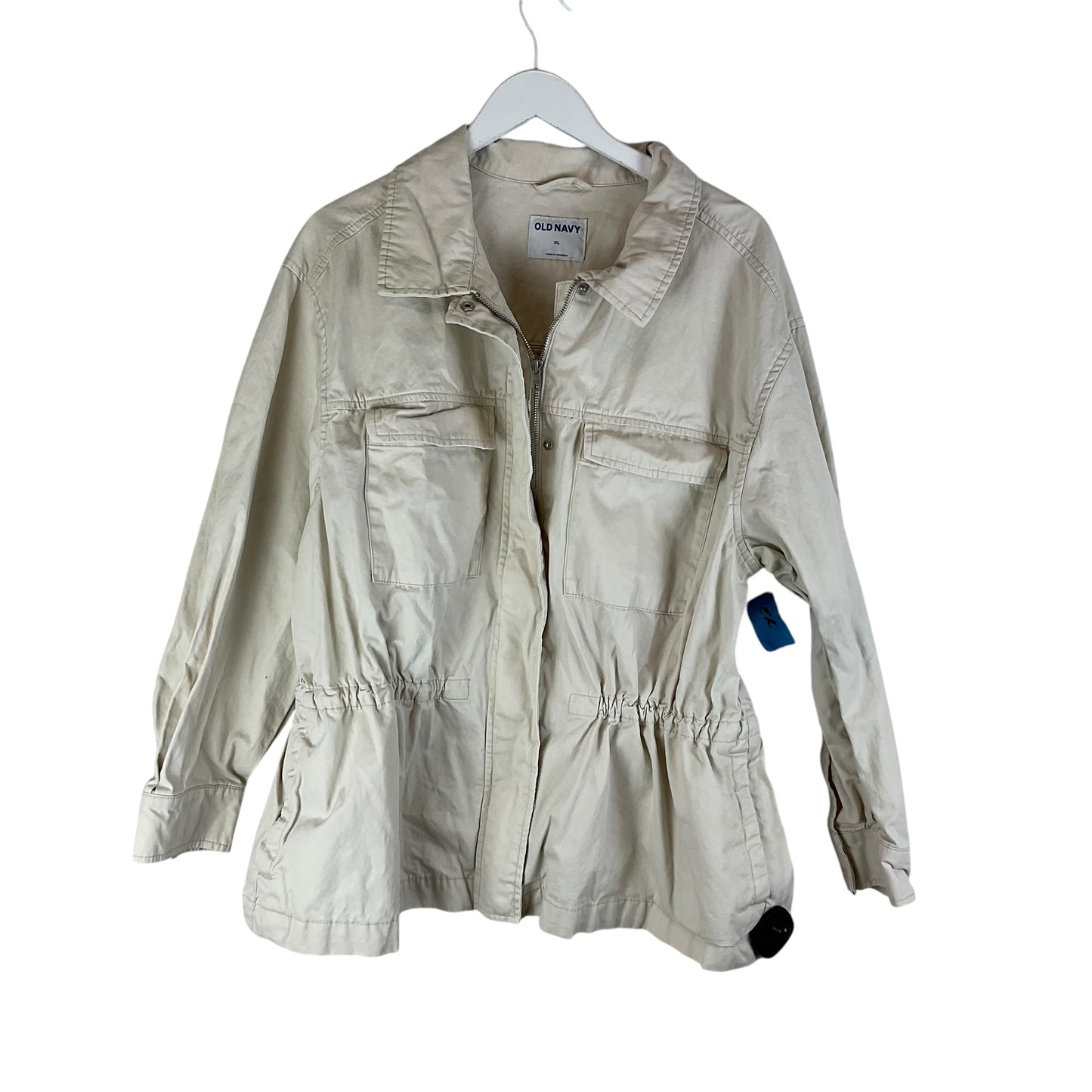 Jacket Other By Old Navy In Cream, Size: Xl