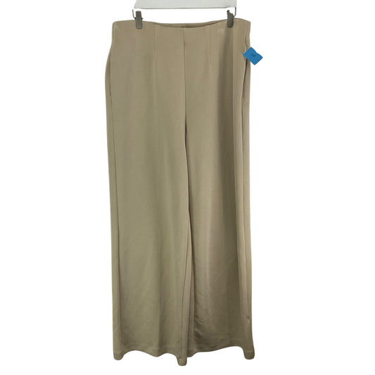 Pants Wide Leg By Lane Bryant In Cream, Size: 14