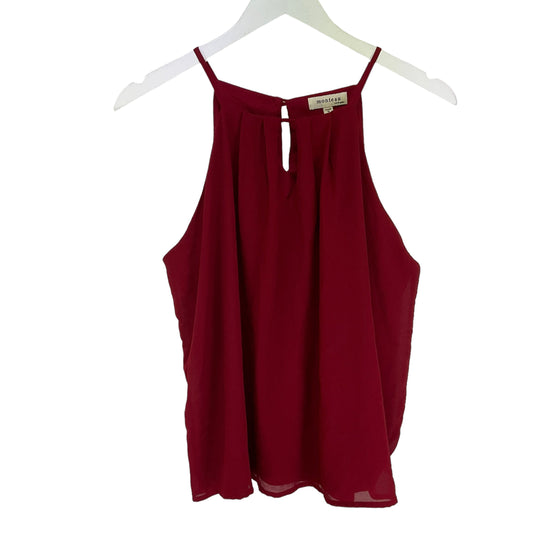 Top Sleeveless Basic By Monteau  Size: L