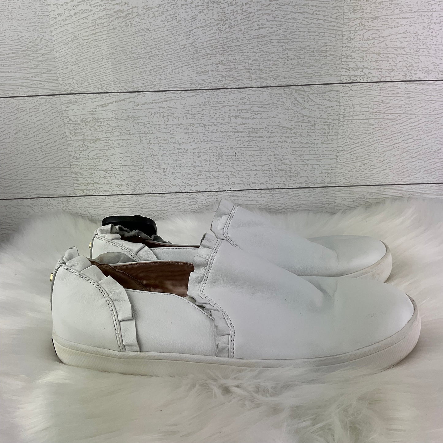 Shoes Designer By Kate Spade In White, Size: 8.5