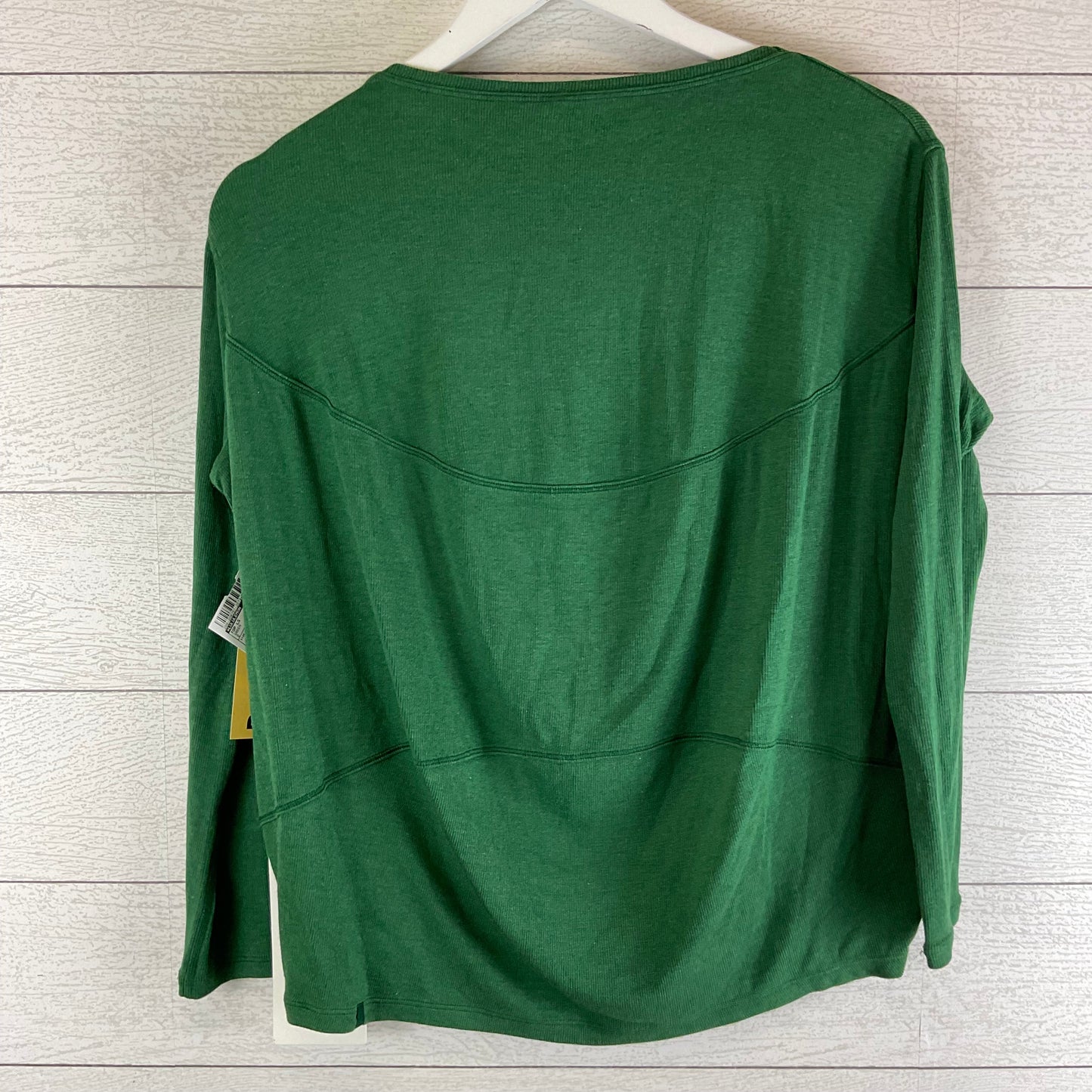 Top Long Sleeve By Lululemon In Green, Size: 0