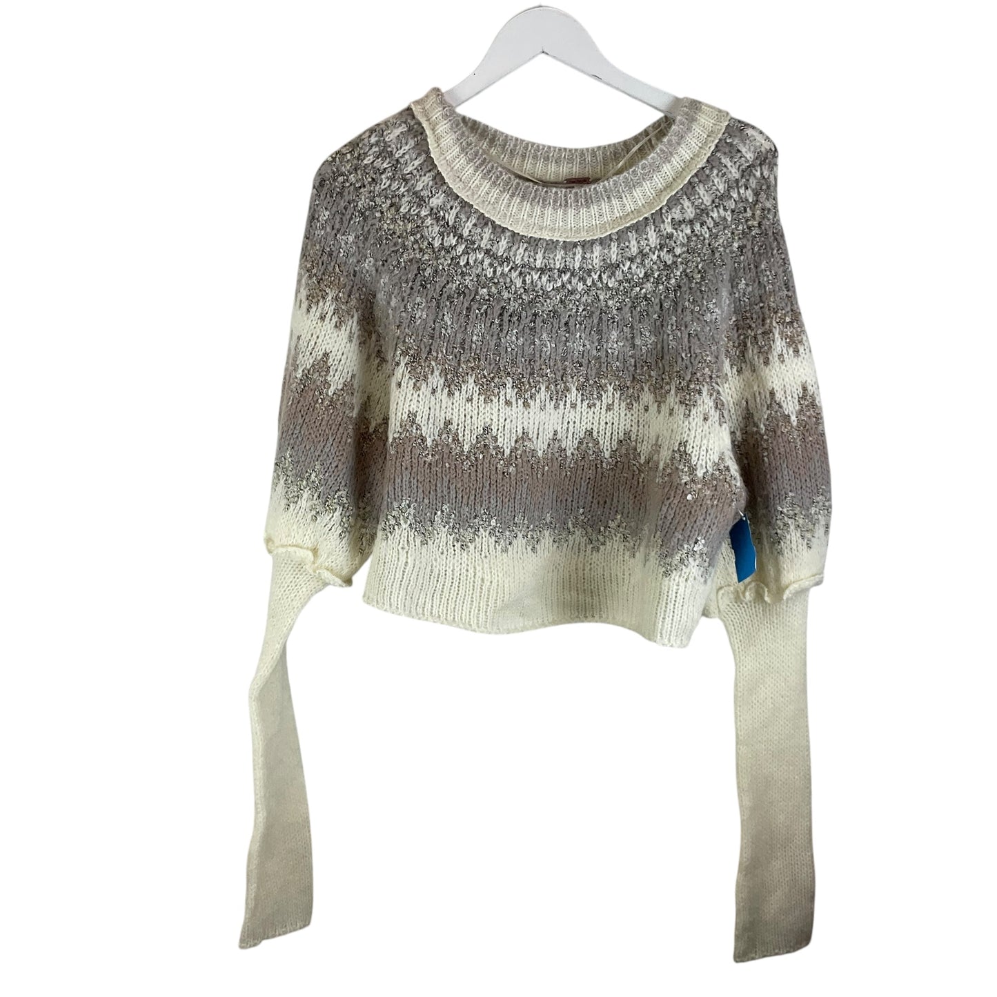 Sweater By Free People In Grey, Size: S