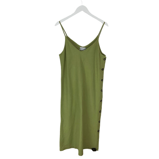 Green Dress Casual Maxi Urban Outfitters, Size M
