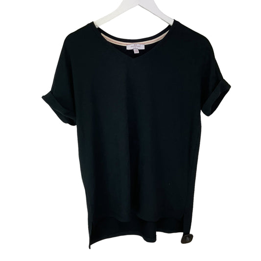 Black Top Short Sleeve Basic New Directions, Size M